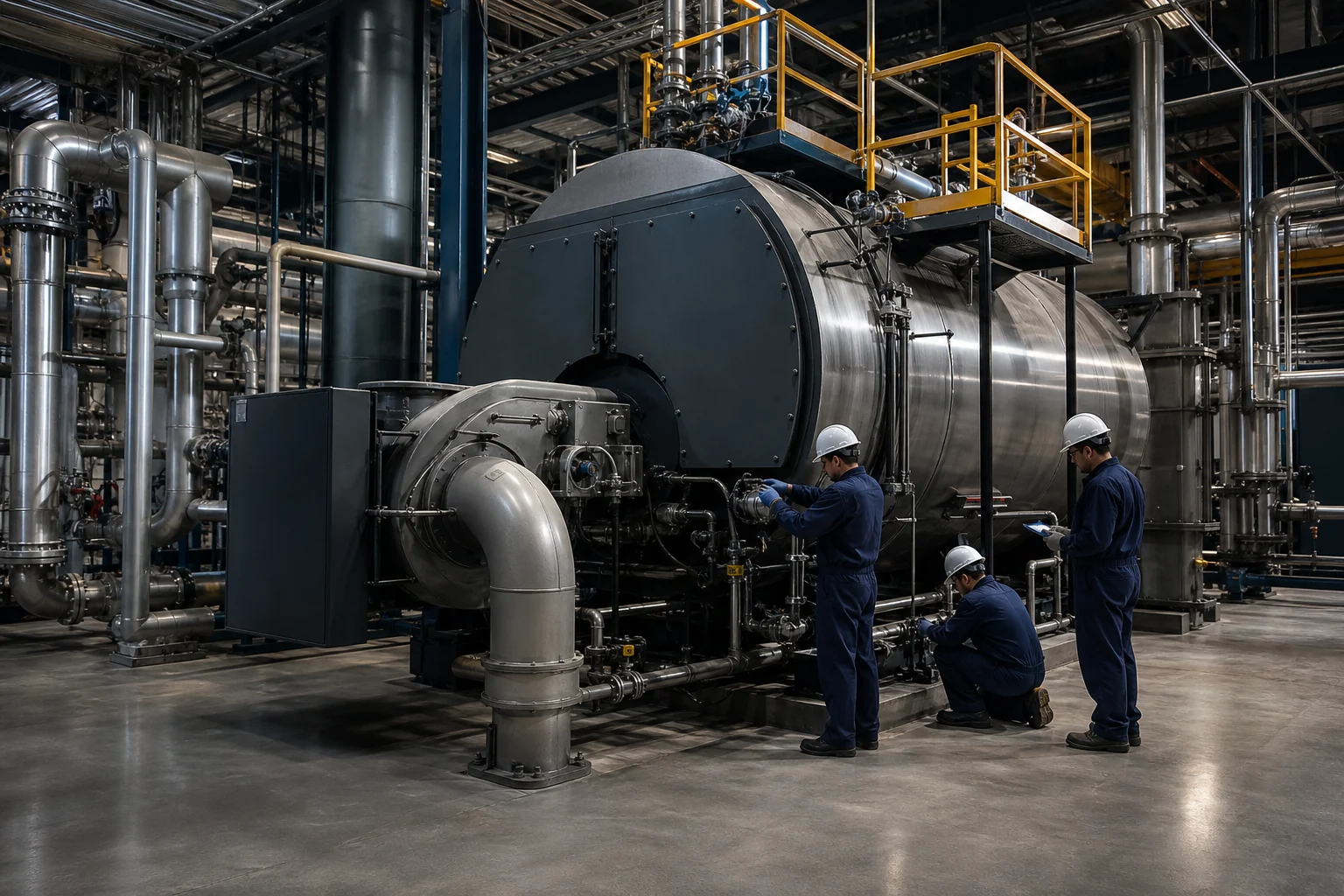 Industrial installation quality control