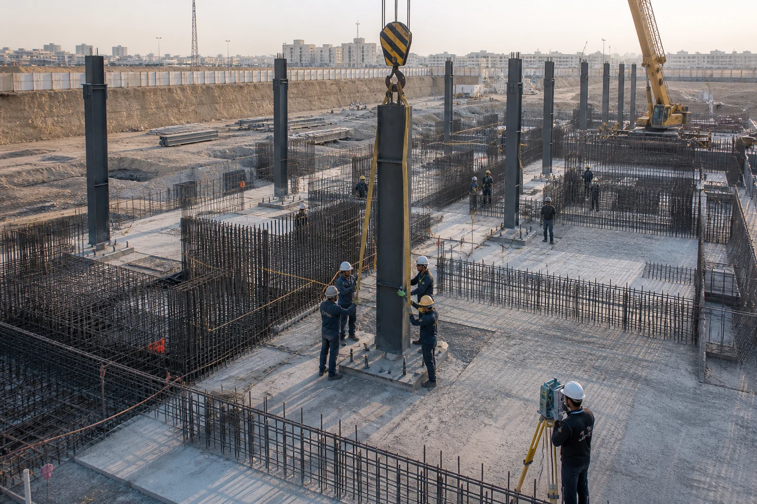 Industrial civil and structural work
