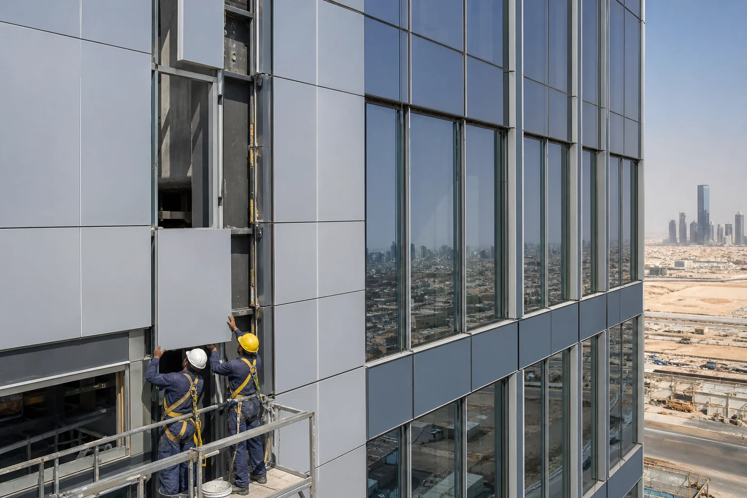 Industrial architectural works