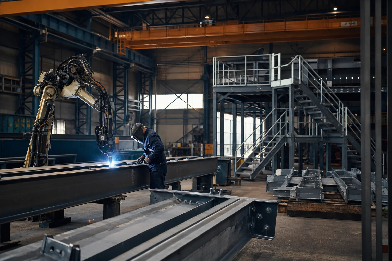 Industrial fabrication work