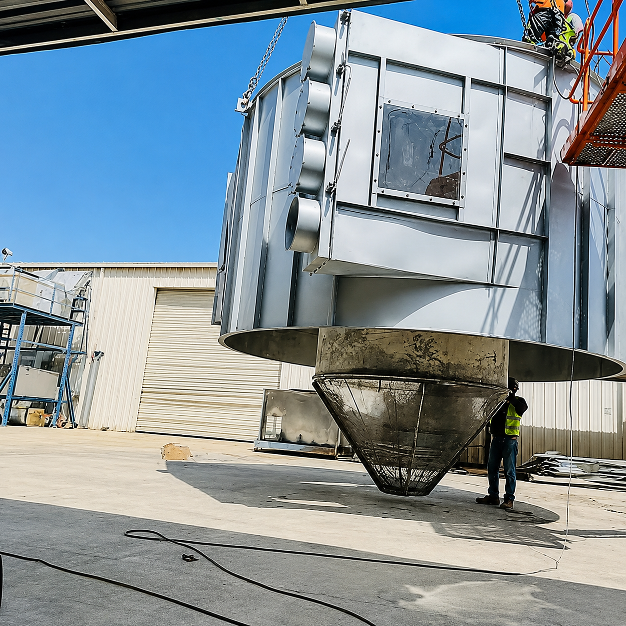 Industrial Boiler Installation
