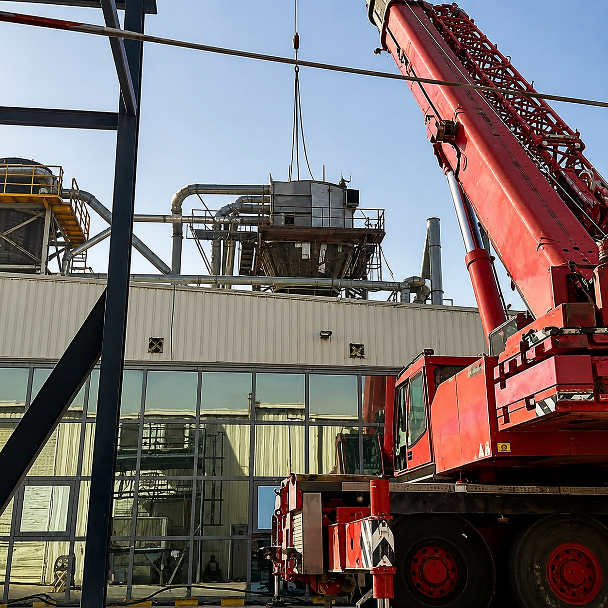 Industrial Boiler Installation