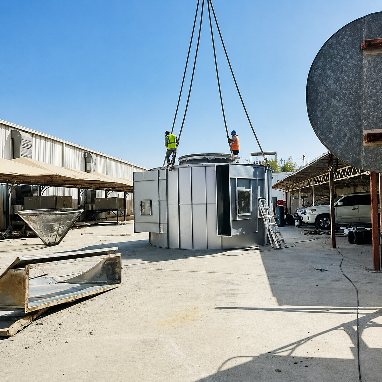 Industrial Boiler Installation