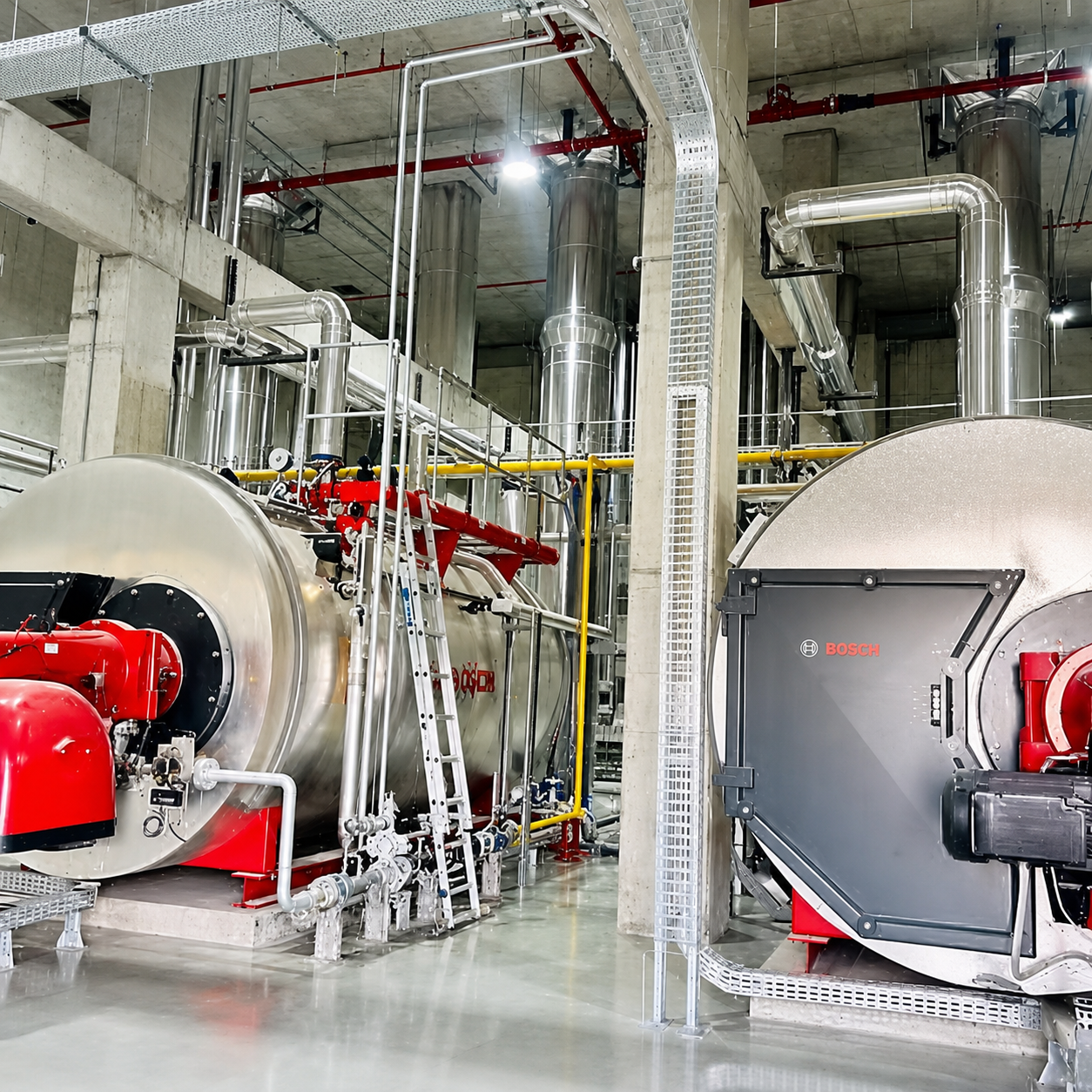 Industrial Boiler Installation