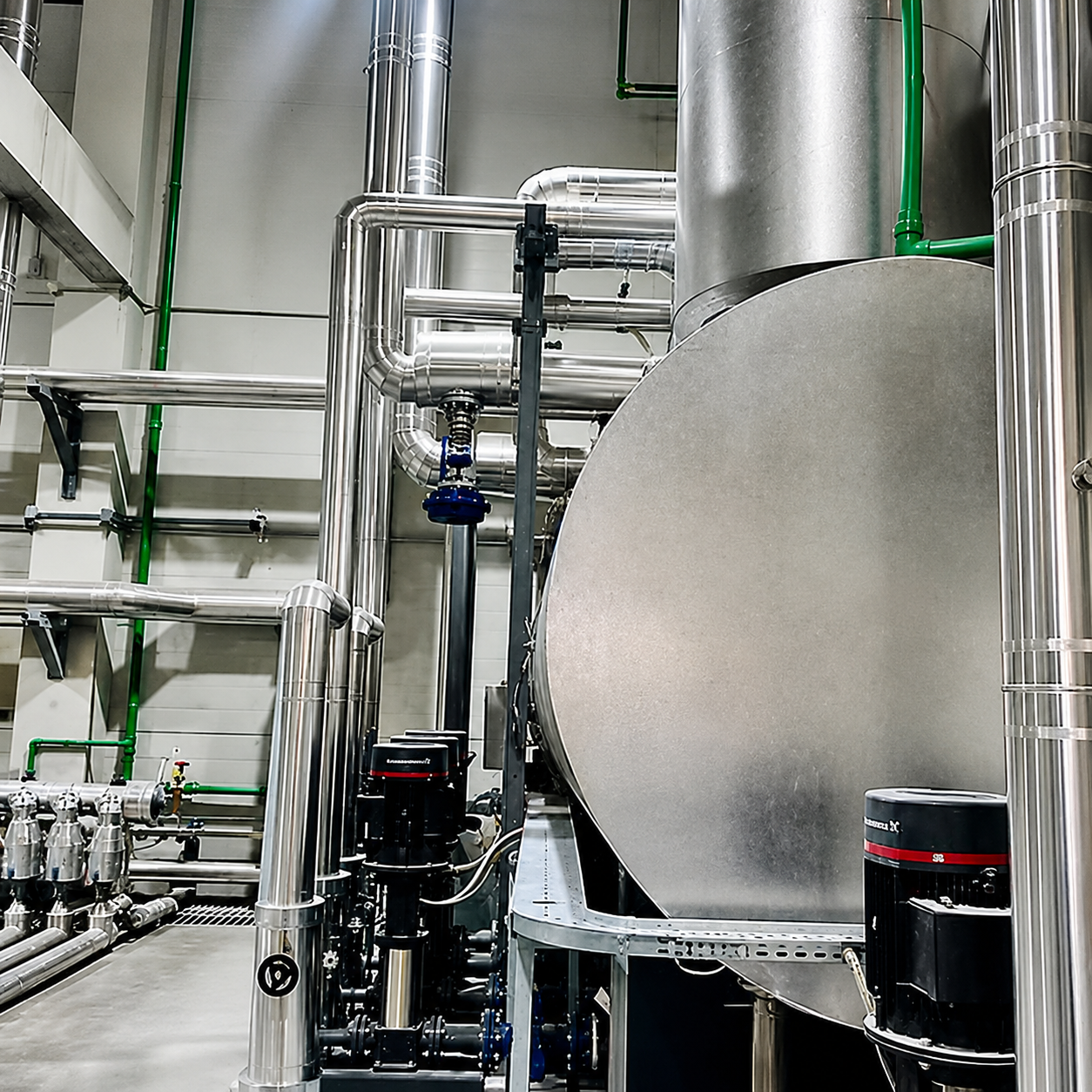 Industrial Boiler Installation