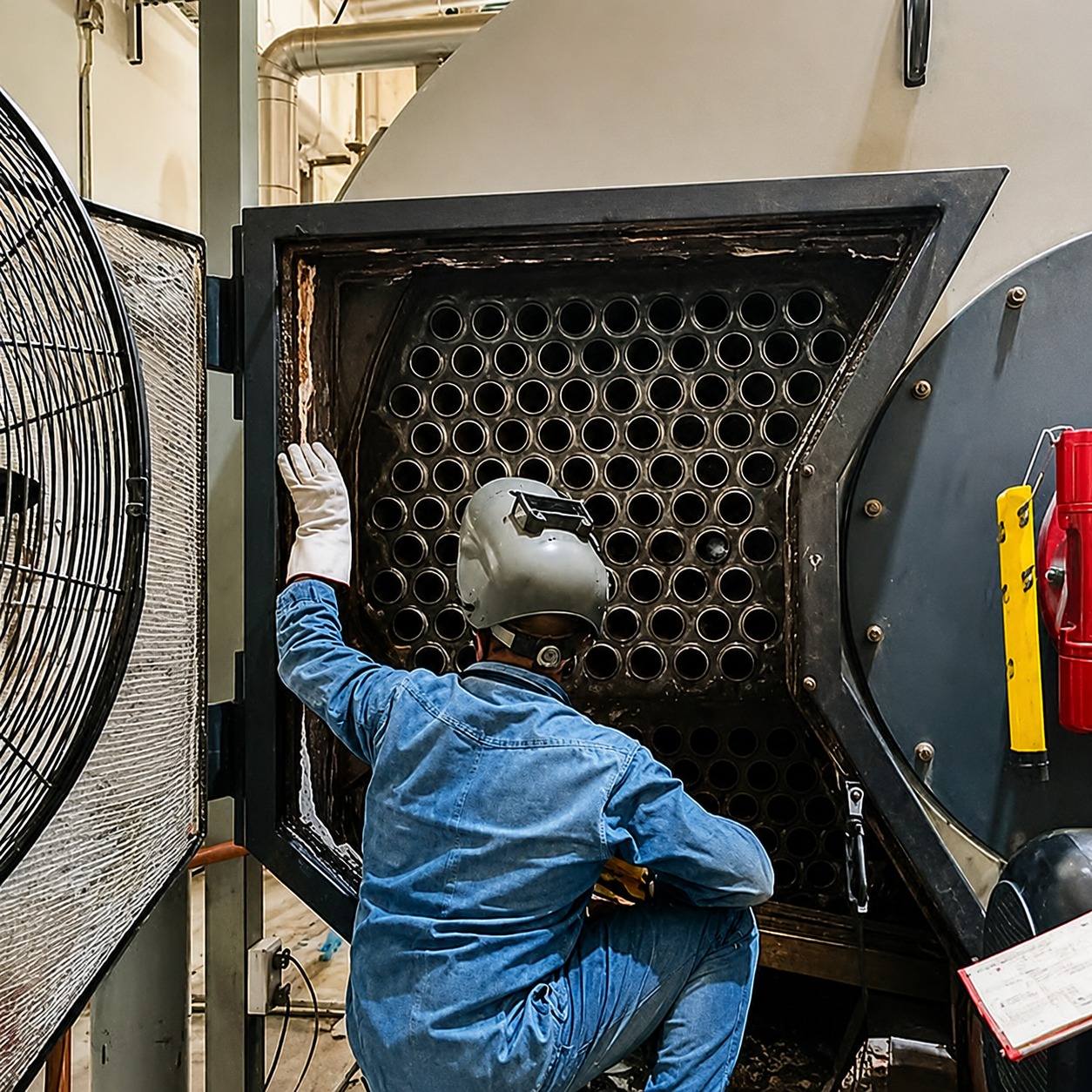Industrial Boiler Installation