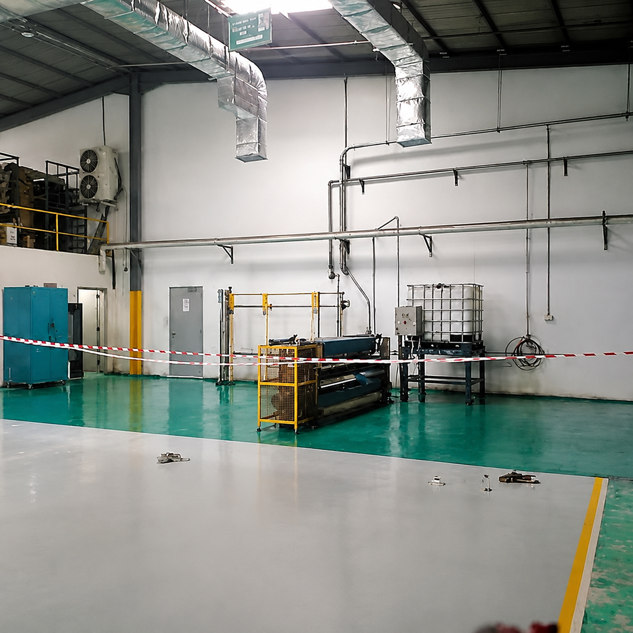 Epoxy Floor Finishing Work