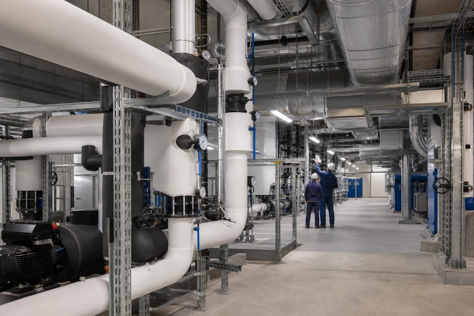 HVAC installation work