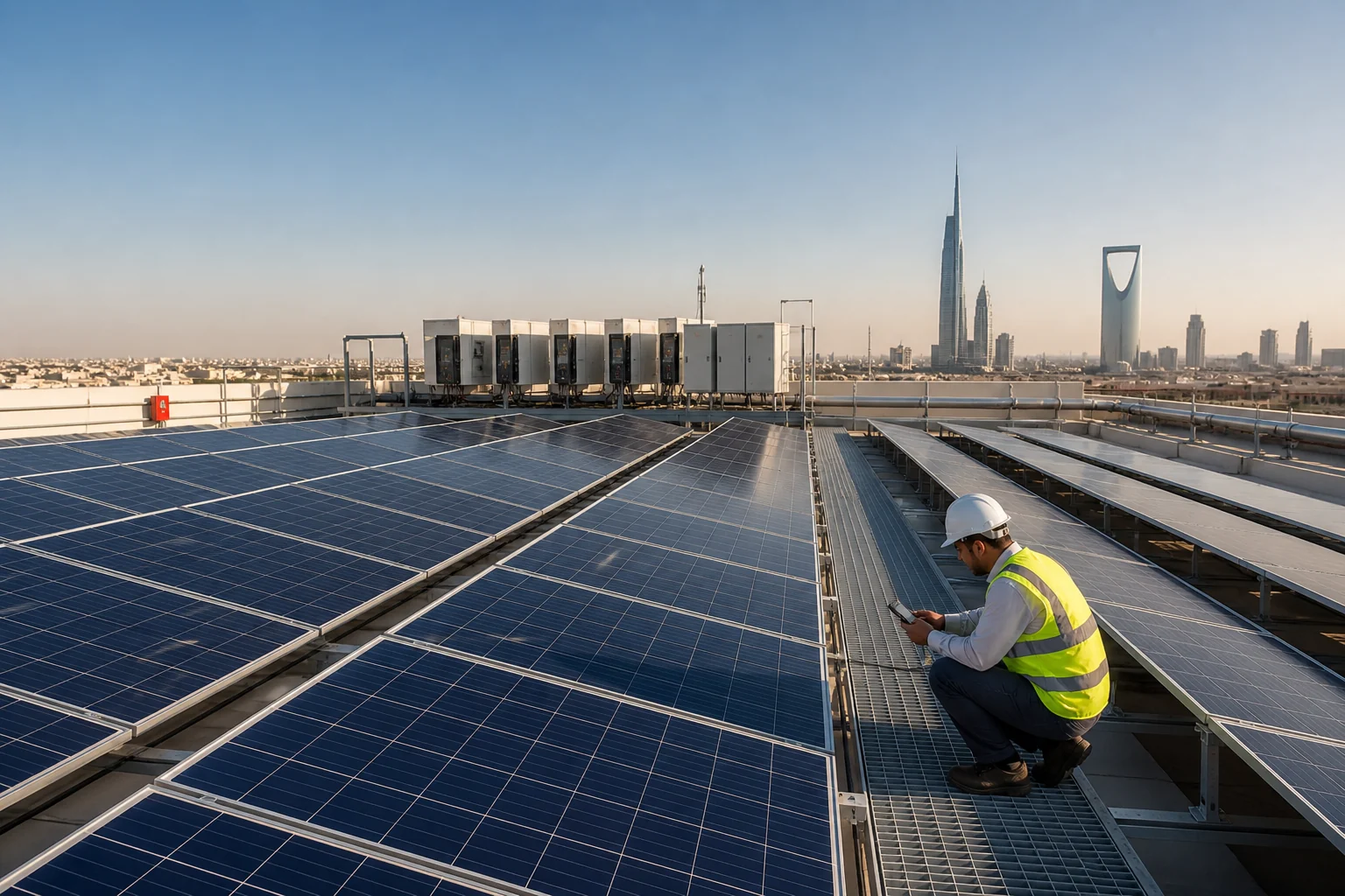 Solar installation work